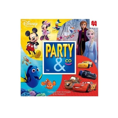 PARTY & CO Disney - Juego de mesa - DUJARDIN - ¡Desafíos Disney para toda la familia!
