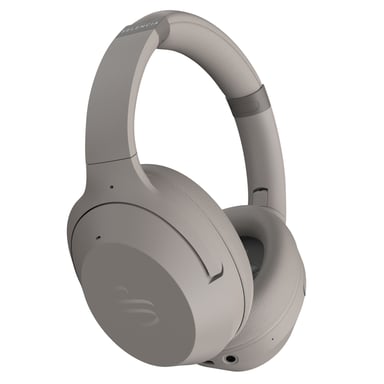 Selencia Casque sans fil Urban Play - Réduction active du bruit (ANC) - Avec étui de rangement - Cosy Grey