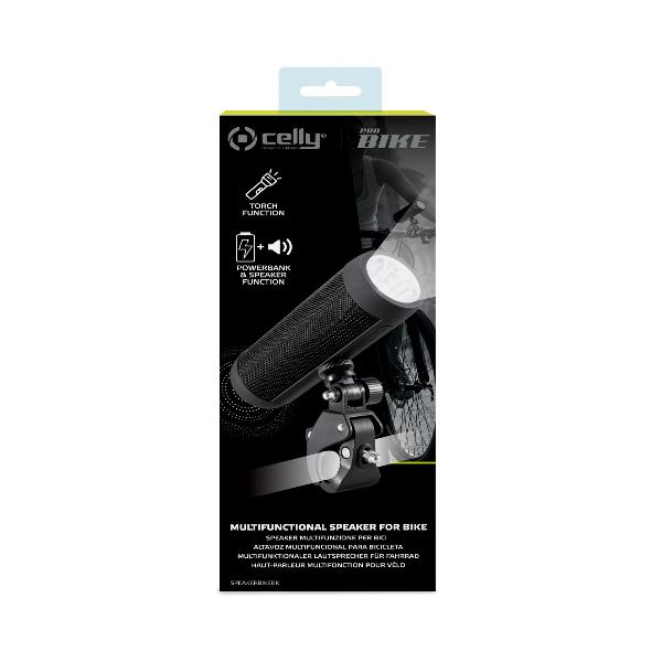 Celly SPEAKERBIKEBK haut parleur portable et de fête Enceinte portable mono Neuf - vue 3