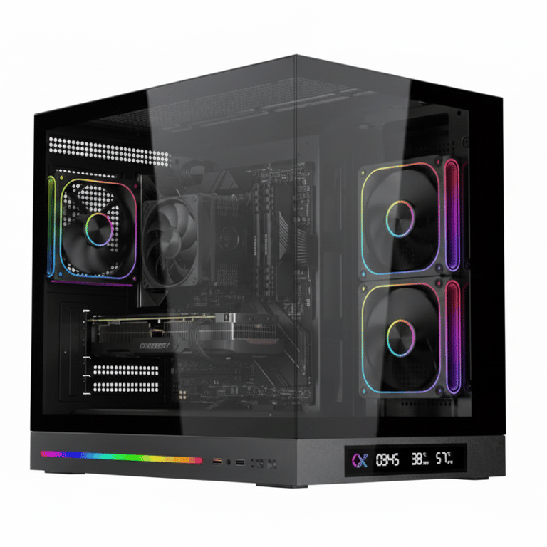 PC Gamer DSGate M5 IV DGT Intel Core i3 RTX 3050 6 Go DDR4 - vue 3