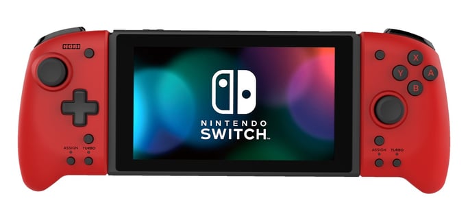 Hori Split Pad Pro Noir, Rouge Bluetooth Manette de jeu Nintendo Switch