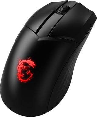 Ratón inalámbrico gamer MSI Clutch GM41 Lightweight RGB (Negro)