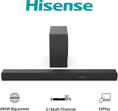 BARRA DE SONIDO HISENSE HS3100 180W 50-60HZ