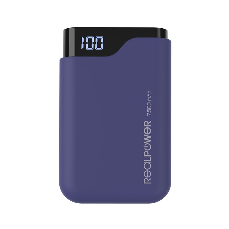 RealPower PB 7500 mAh Neuf - vue 3