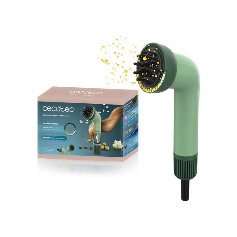 Sèche cheveux Ionique Cecotec IoniCare Dry&Keratin Brushless Léger Accessoires - vue 3