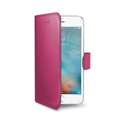 Celly Wally funda para teléfono móvil 11,9 cm (4.7'') Folio Rosa