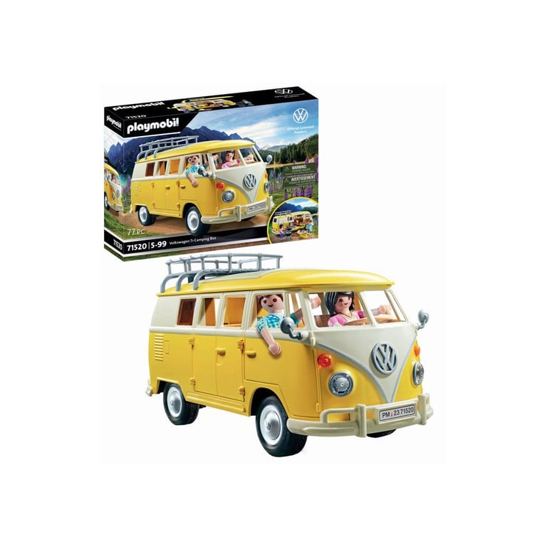 PLAYMOBIL 71520 Volkswagen T1 Combi jaune - vue 5