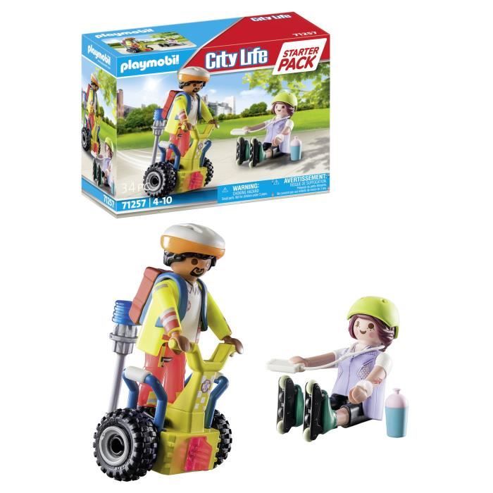 Secouriste Avec Gyropode Playmobil La Boîte - vue 5