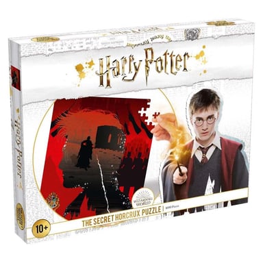 Harry Potter Puzzle 1000 pièces Secret Horcrux Wizarding à Assembler Noir / Rouge