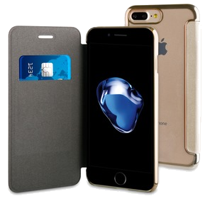 Folio Bling Or: Apple Iphone 6+/6S+/7+/8+