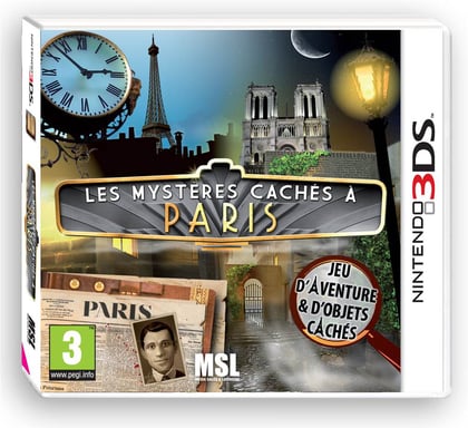 Les Mystères cachés à Paris 3DS