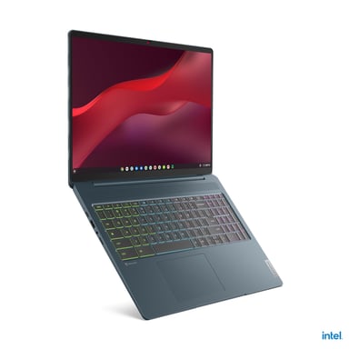 Lenovo IdeaPad 5 i3-1215U Chromebook 40,6 cm (16'') 2.5K Intel® Core? i3 8 GB LPDDR4x-SDRAM 256 GB SSD Wi-Fi 6E (802.11ax) ChromeOS Azul