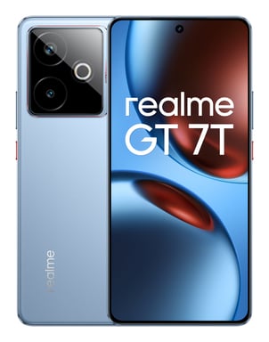 realme GT 7T 17,3 cm (6.8'') SIM doble Android 15 5G USB Tipo C 12 GB 256 GB 7000 mAh Azul