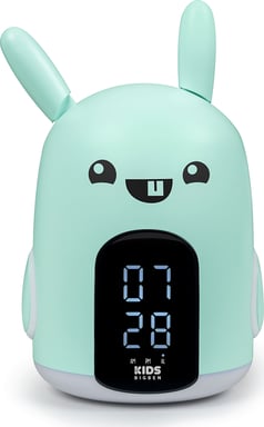 Reloj despertador RKIDS Pantalla digital 3 Buzzers Lapin Bigben Audio