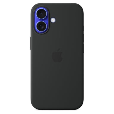 Custodia Apple in silicone con MagSafe per iPhone 16 - Nero iPhone 16 Apple