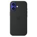Custodia Apple in silicone con MagSafe per iPhone 16 - Nero iPhone 16 Apple