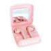 AURICULARES ESTÉREO BLUETOOTH ROSA - INOVALLEY - CO15-MIRROR-P