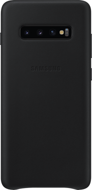 Coque en Cuir pour Samsung G S10 Plus Noire Samsung