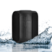 Altavoz portátil Sonik Surge Lite con Bluetooth resistente al agua (IPX7), negro azabache