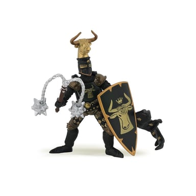 Maître des Armes Taureau : Héros Épique en Armure et Heaume