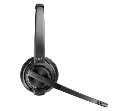 Poly Micro-casque serre-tête Savi 8220 stéréo DECT 1 880-1 900 Mhz + kit de chargement