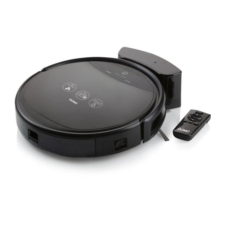 Aspirateur robot avec télécommande DOMO DO7293SN 120 min 2000 PA 550 ml - vue 3