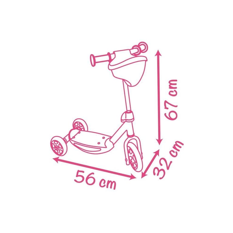 SMOBY Corolle Patinette 3Rdès - vue 4