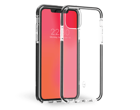 Coque Renforcée iPhone 11 Pro Max LIFE Garantie à vie Contour Gris Force Case