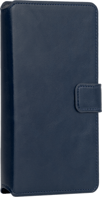 BigBen Connected Funda con cierre para Universel Smartphone 6.5'' / 6.8'' Cartera tipo folio con cierre de lengüeta Azul