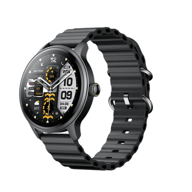 oraimo Watch 5R Pro – Montre connectée AMOLED 1,43'', appels Bluetooth, 120 modes sport, IP68, autonomie 7 jours