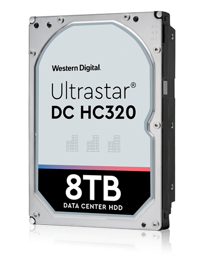 Western Digital Ultrastar DC HC320 disque dur 8 To 7200 trmin 256 Mo 3.5 Série ATA III Neuf - vue 8