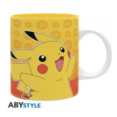 Mug en Céramique Jaune Pikachu Pokémon - Idéal pour les Fans
