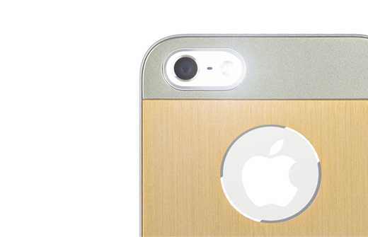 Moshi iGlaze Armour coque de protection pour téléphones portables Housse Or Apple iPhone 5