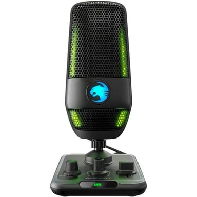 Microfono USB - ROCCAT - Torcia in streaming