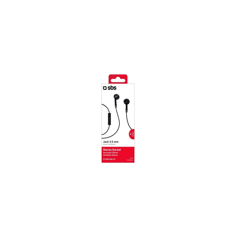 SBS TE0CSE41K écouteurcasque Avec fil Ecouteurs Musique Neuf - vue 2