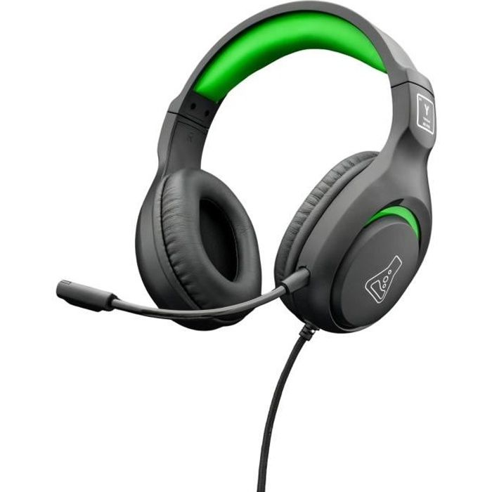 Casque Gaming - THE G-LAB - KORP-YTTRIUM-GREEN - Vert - Compatible PC,Playstation, Xbox - Neuf