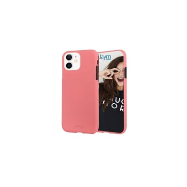 JAYM - Coque Silicone Soft Feeling Rose pour Apple iPhone 13 – Finition Silicone – Toucher Ultra Doux