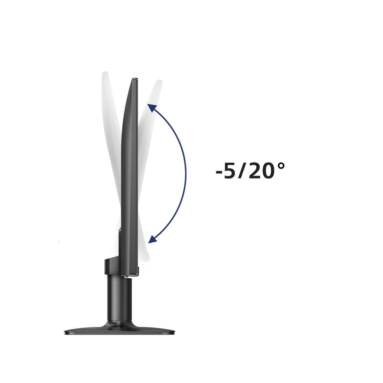 Philips 24E1N1100 Moniteur Full HD 24 Pouces 120 Hz synchronisation adaptative. 1920x1080 1x D Sub 1x HDMI 1.4 - vue 3