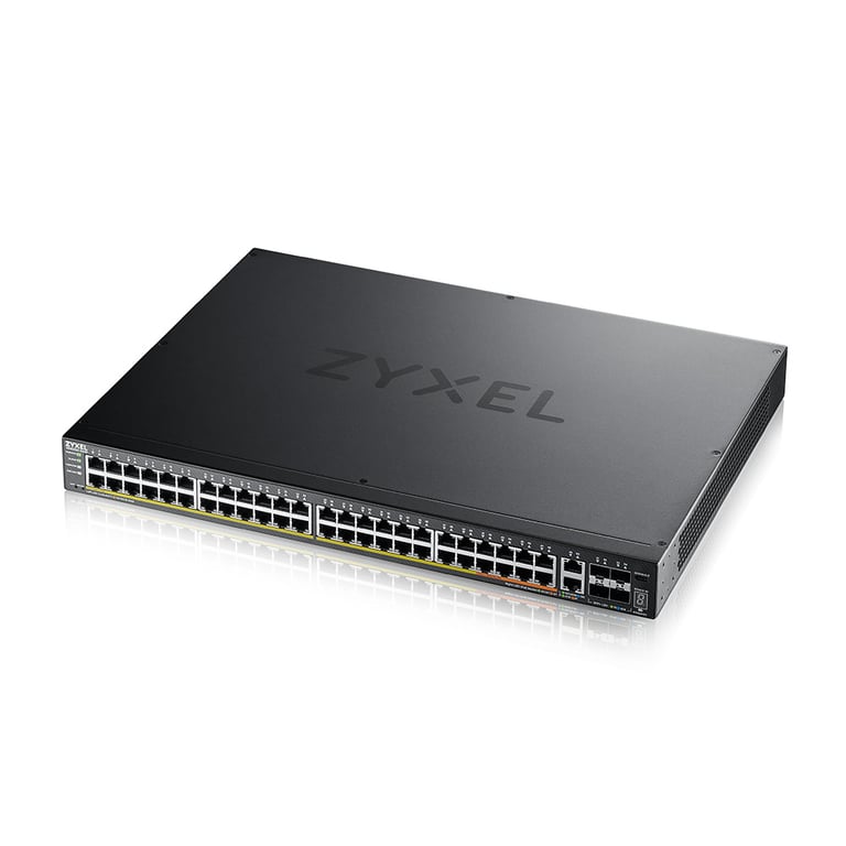 Zyxel XGS2220 54HP Géré L3 Gigabit Ethernet 101001000 Connexion Ethernet supportant 'alimentation via ce port PoE Neuf