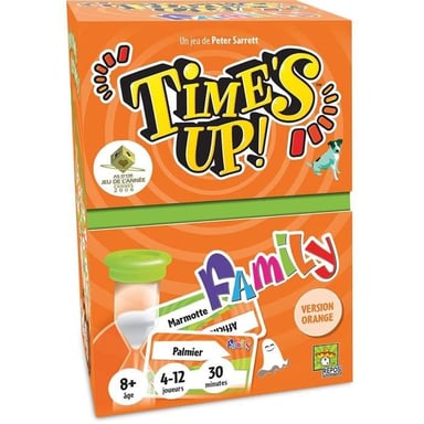 Jeu d'Ambiance Time's Up Family 2 Orange - Amusement en Famille