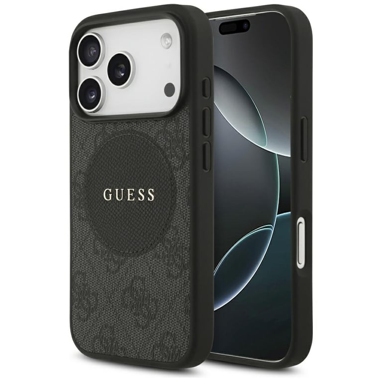 Guess Coque 4G Circle Classic Logo MagSafe pour iPhone 17 Pro