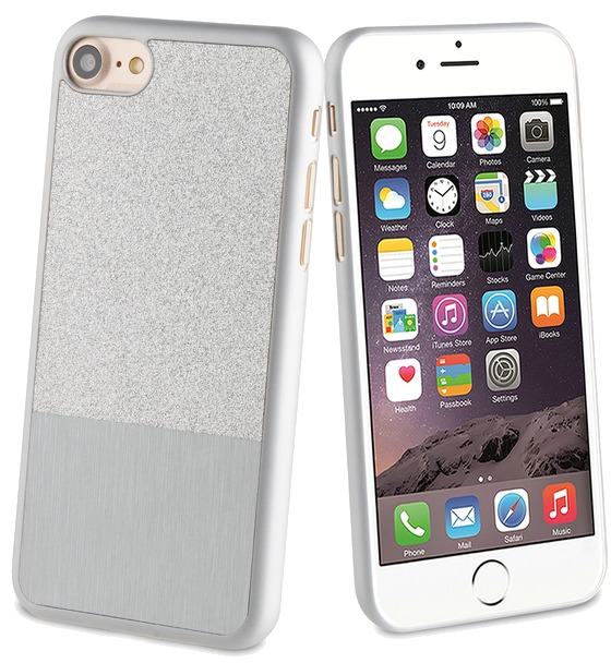 Coque Paillette Argent: Apple Iphone 6/6S/7/8