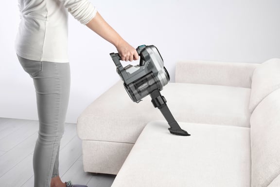 Taurus HVCA7290B Aspiradora escoba Batería Secar HEPA Sin bolsa 0,65 L Plata