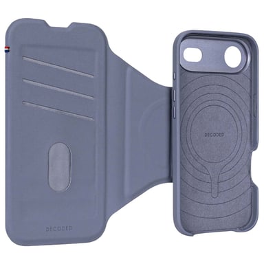 Decoded Funda MagSafe para iPhone Air de silicona texturizada antideslizante Serie Forever Azul