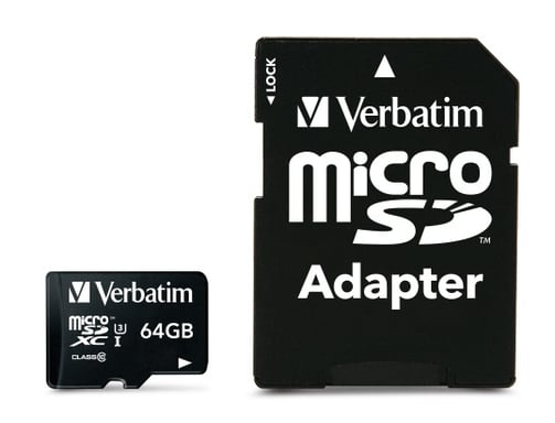 Verbatim Pro 64 GB MicroSDXC UHS Classe 10