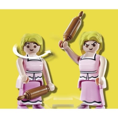 PLAYMOBIL 70932 Astérix, La hutte d'Abraracourcix, Personnages, 110 pieces, Des 5 ans