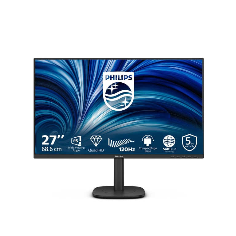 Philips 27B2N3500J00 écran plat de PC 68 6 cm 27 2560 x 1440 pixels 2K LCD Neuf - vue 1