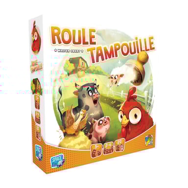 Jeu de Société Roulle Tampouille - Amusement en Famille avec des Animaux