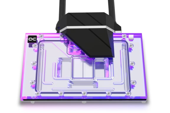 Alphacool Eiswolf 2 AIO Carte graphique Refroidisseur de liquide tout-en-un 12 cm Noir, Transparent 1 pièce(s)