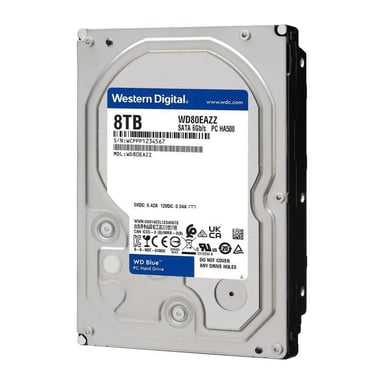 Disco rigido Western Digital Blue 8Tb 5640rpm 128Mb 3,5'' ATA III Series
